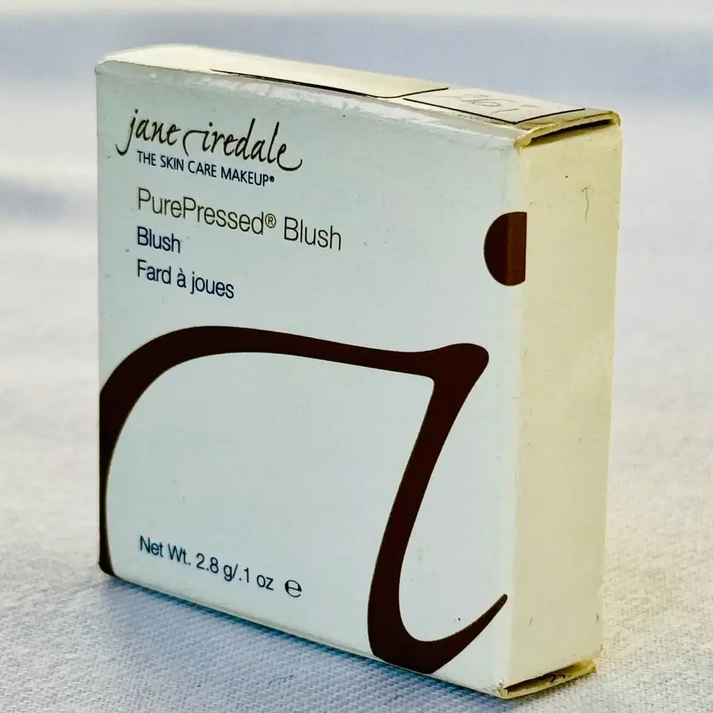 Jane Iredale PurePressed Blush Flushed 2.8g 0.1 oz NEW Sealed Discontinued